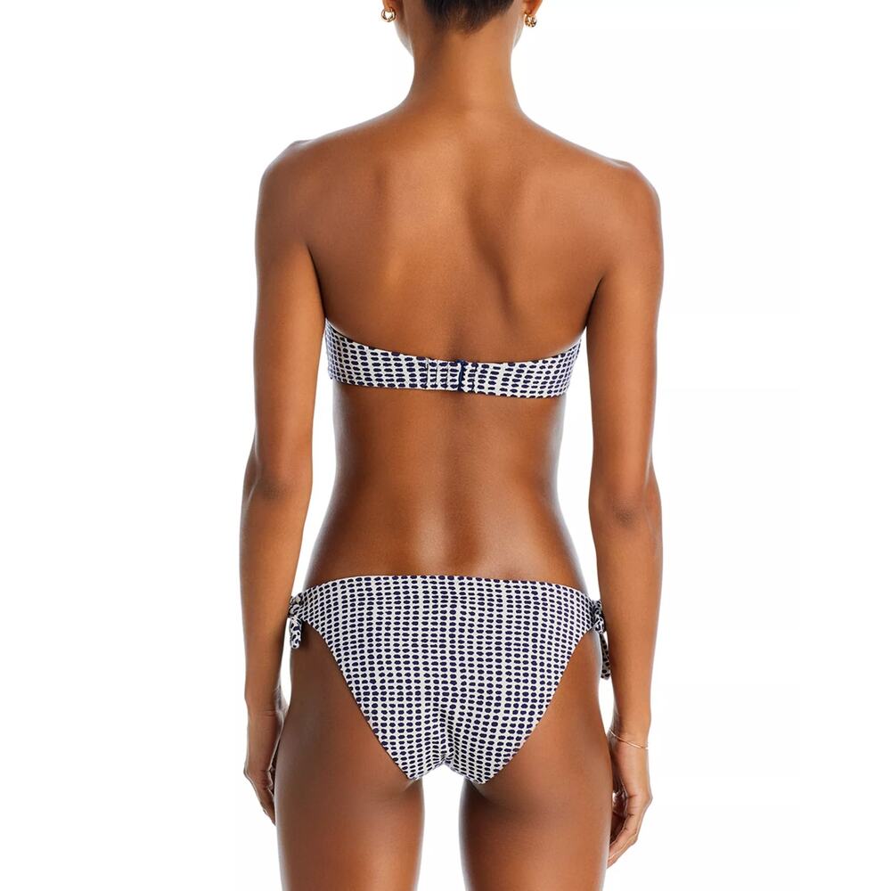 Lemlem Ava Bandeau Bikini Top & Lucy Side Bottom Geometric Print Size Small NWT - Picture 3 of 12
